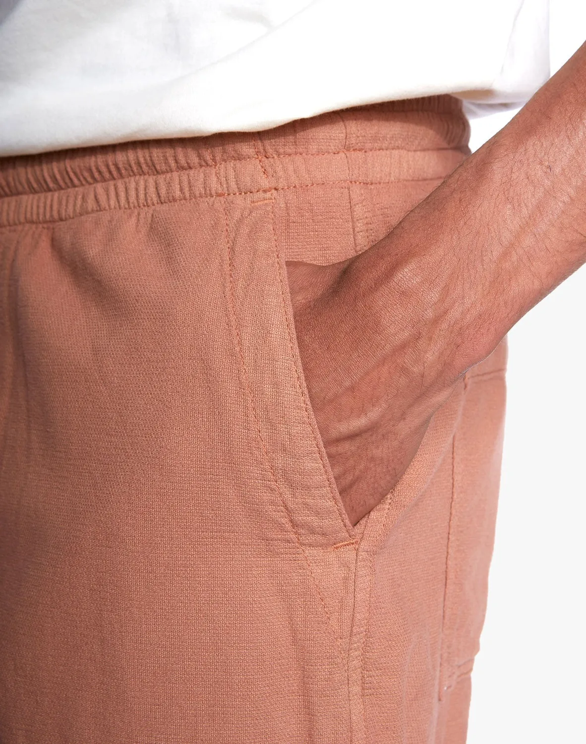 OLOW Hatha pantalon coton bio terre de sienne