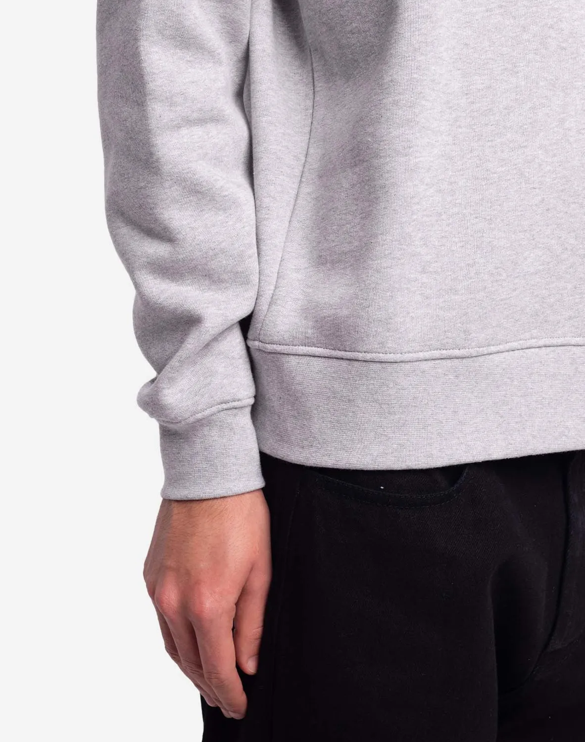 Olow Yacht Club sweat gris chiné molleton coton