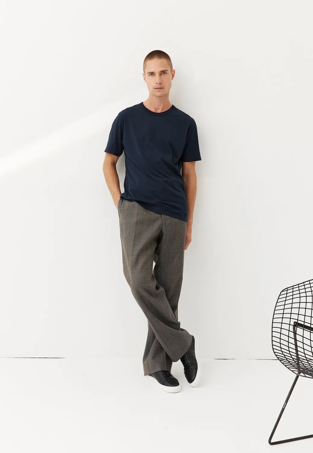 Loom t-shirt classique tee-shirt coton bio blanc