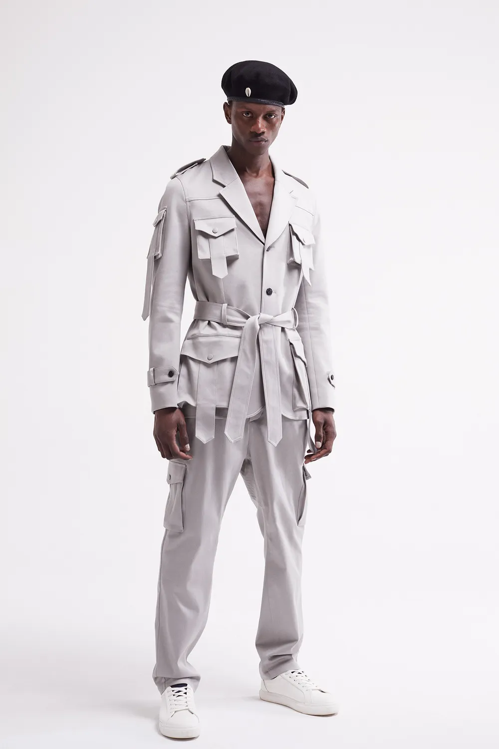 French Deal Saharienne veste coton poches