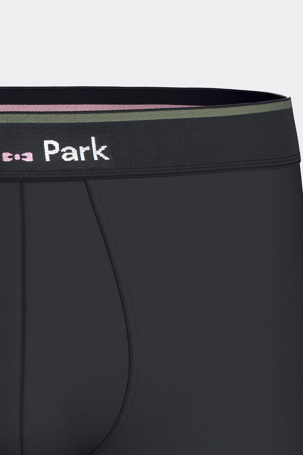 Eden Park lot 2 boxers coton stretch marine kaki homme