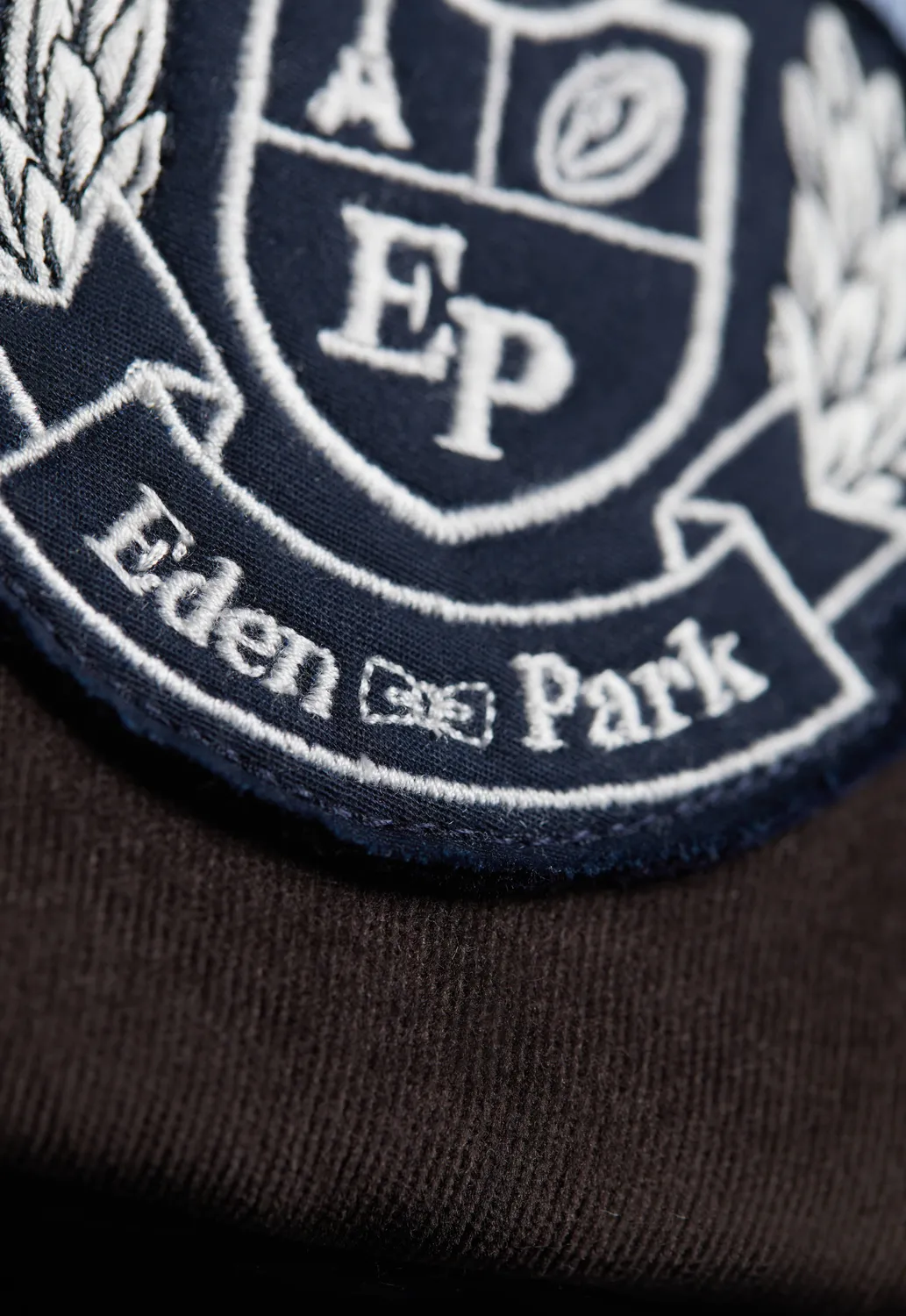 Eden Park sac banane velours rayé bleu Pap'Atelier TU