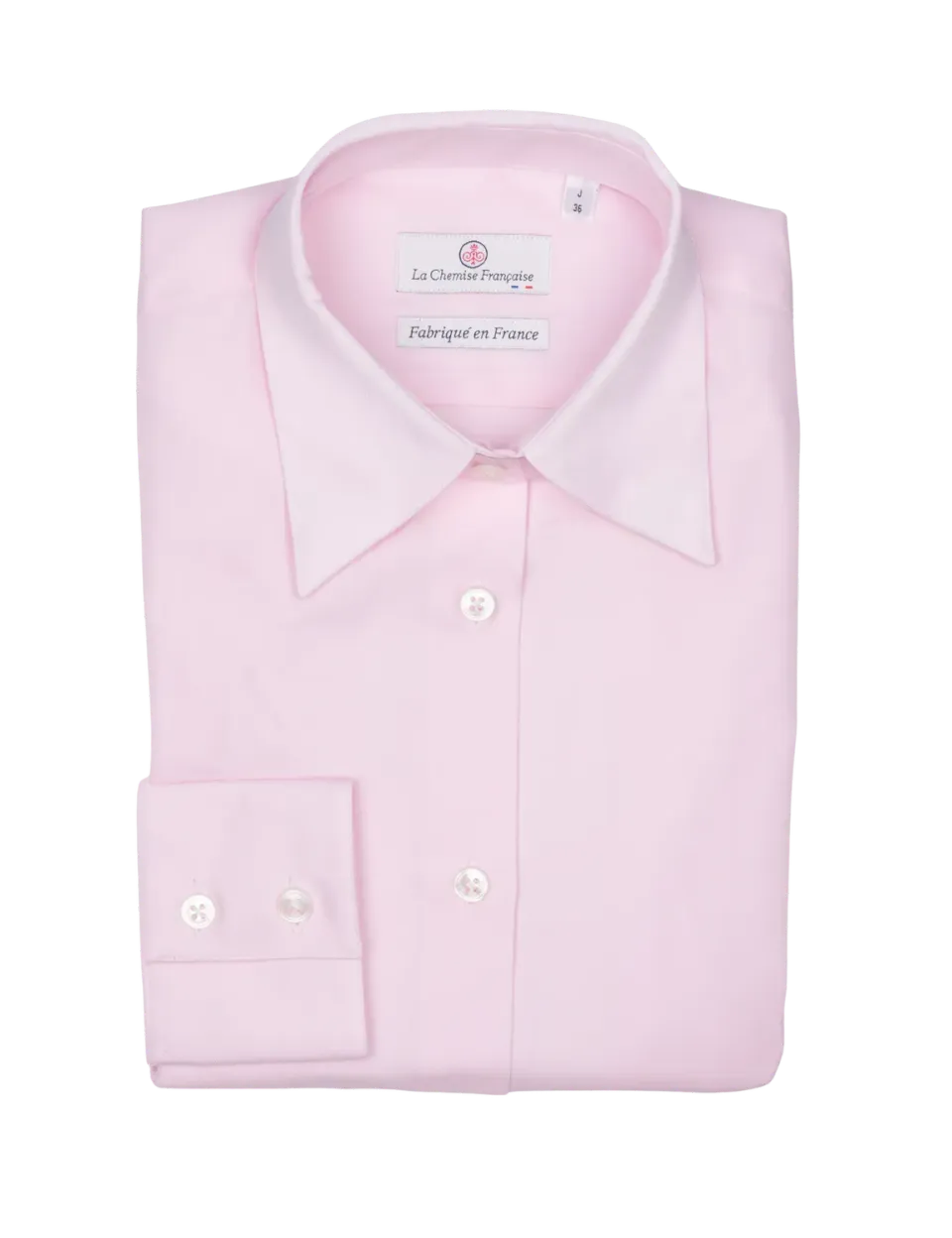 La Chemise Française Twill Fin chemisier femme rose