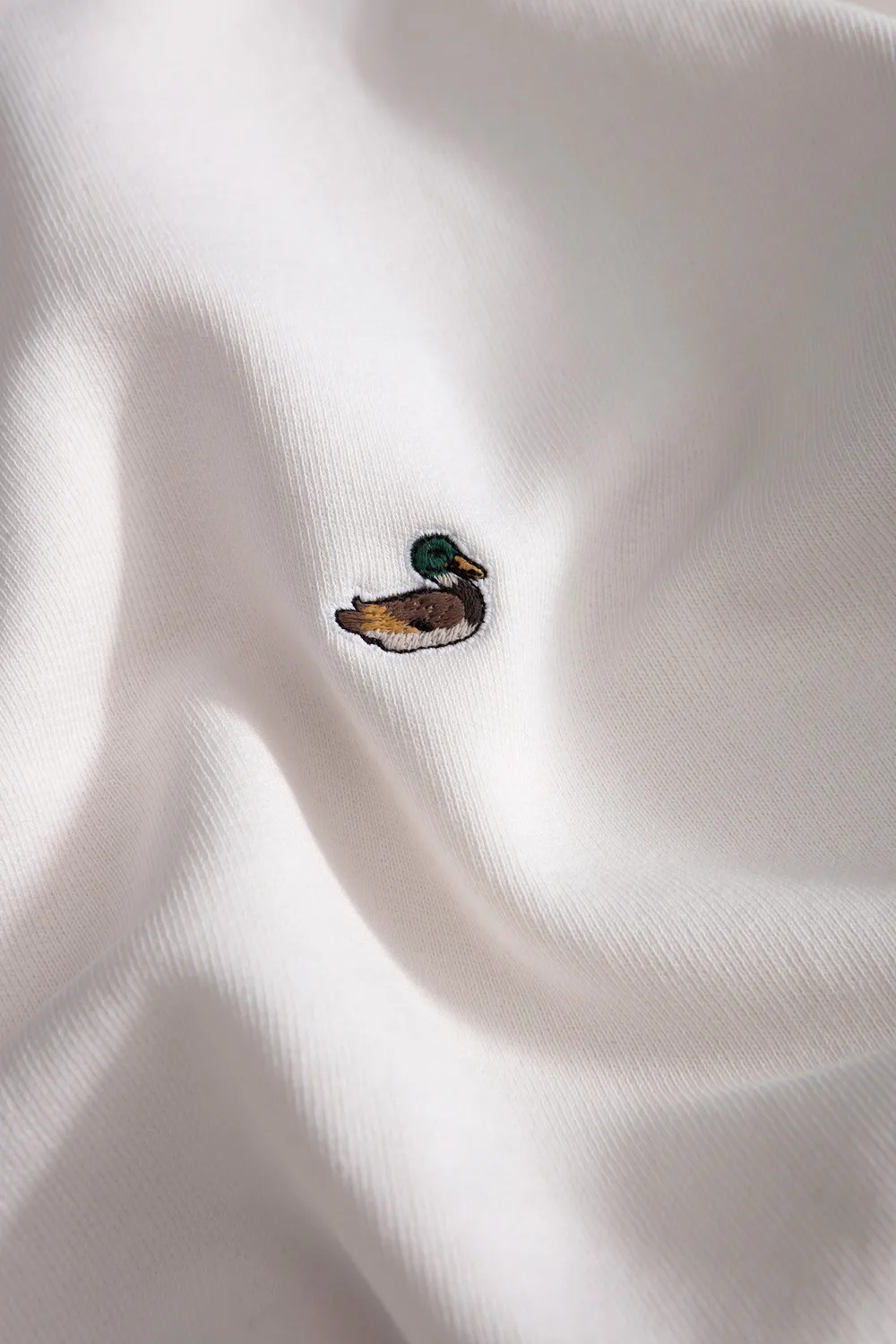 Edmmond Studios Duck sweatshirt blanc cassé 450gr