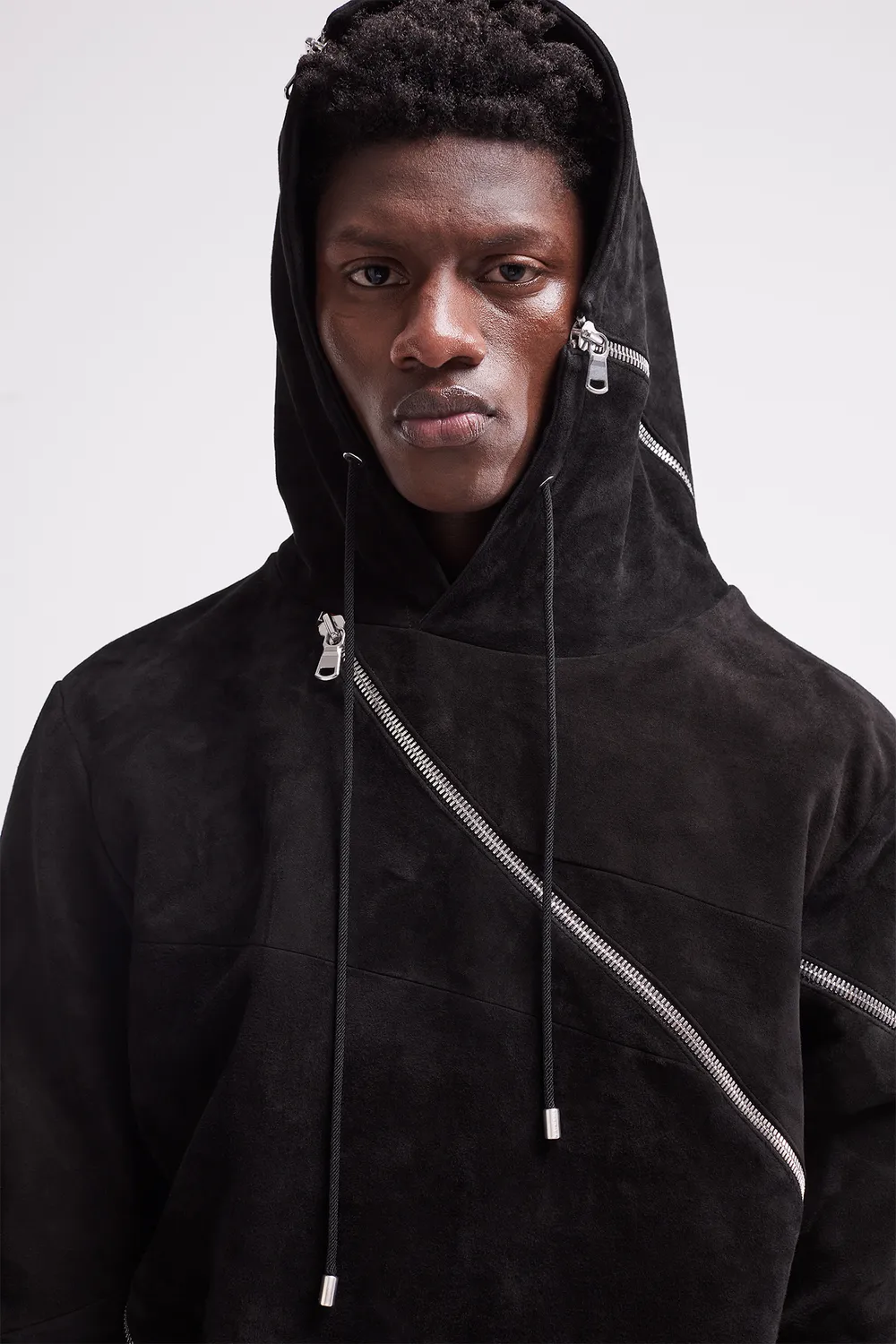 French Deal Wave sweat à capuche cuir