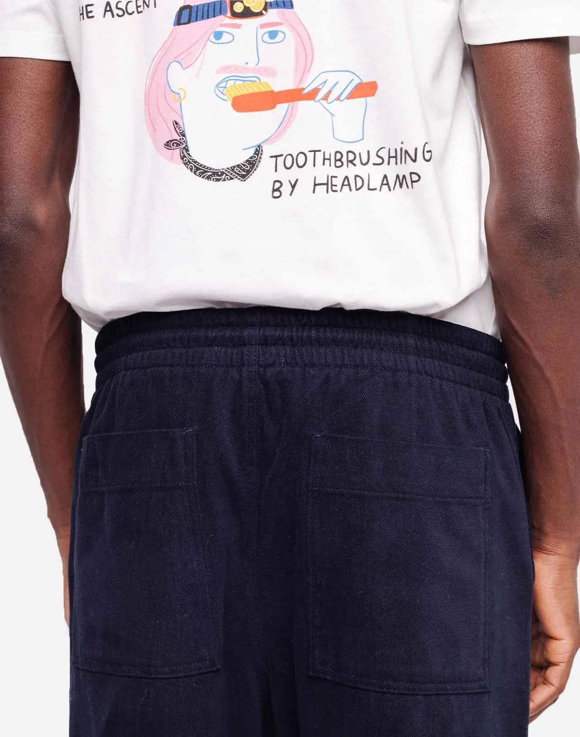 OLOW Hatha pantalon marine tailles 26 à 38 US