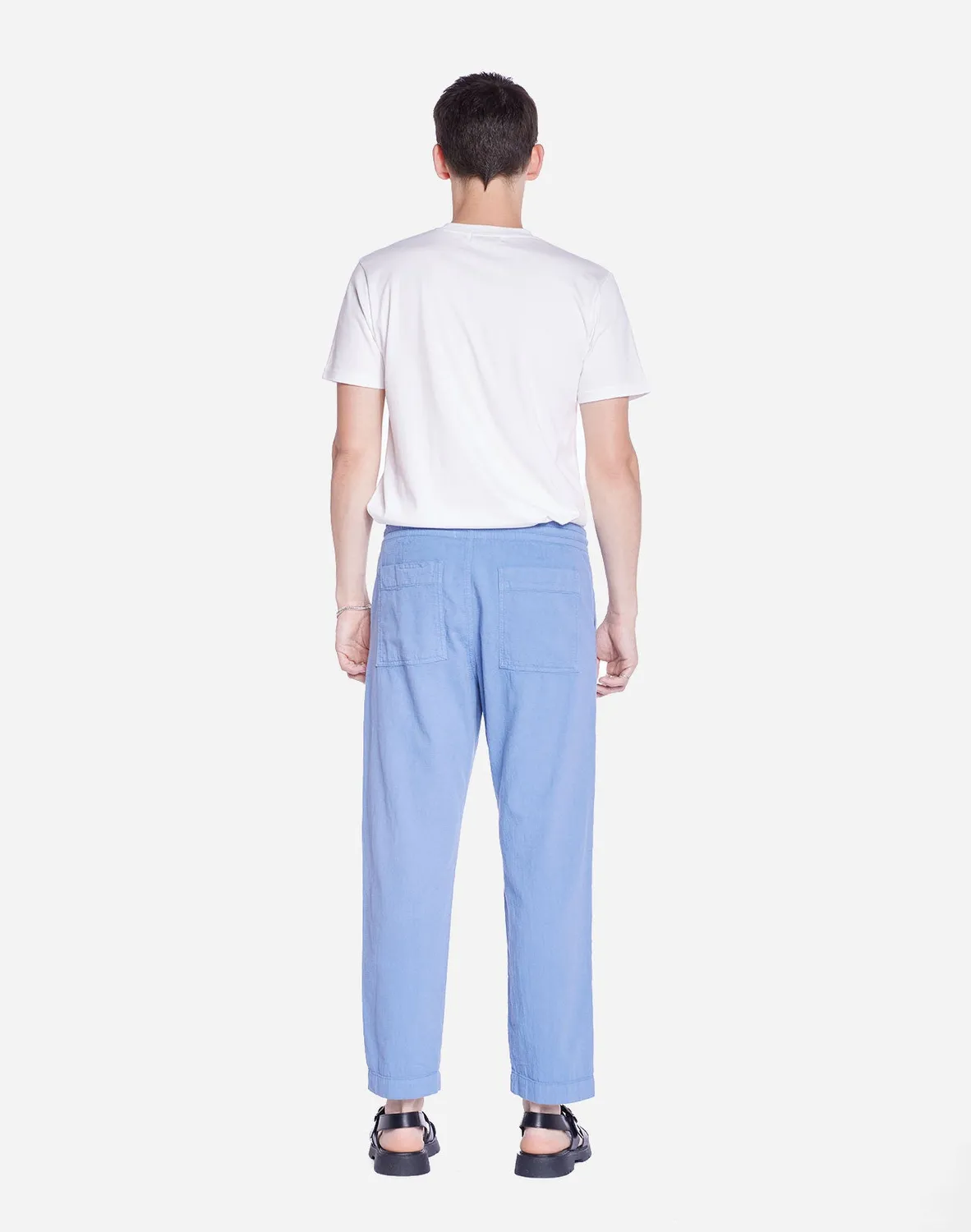 Olow Hatha pantalon bleu azur coton bio