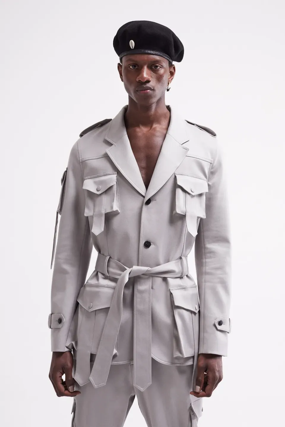 French Deal Saharienne veste coton poches