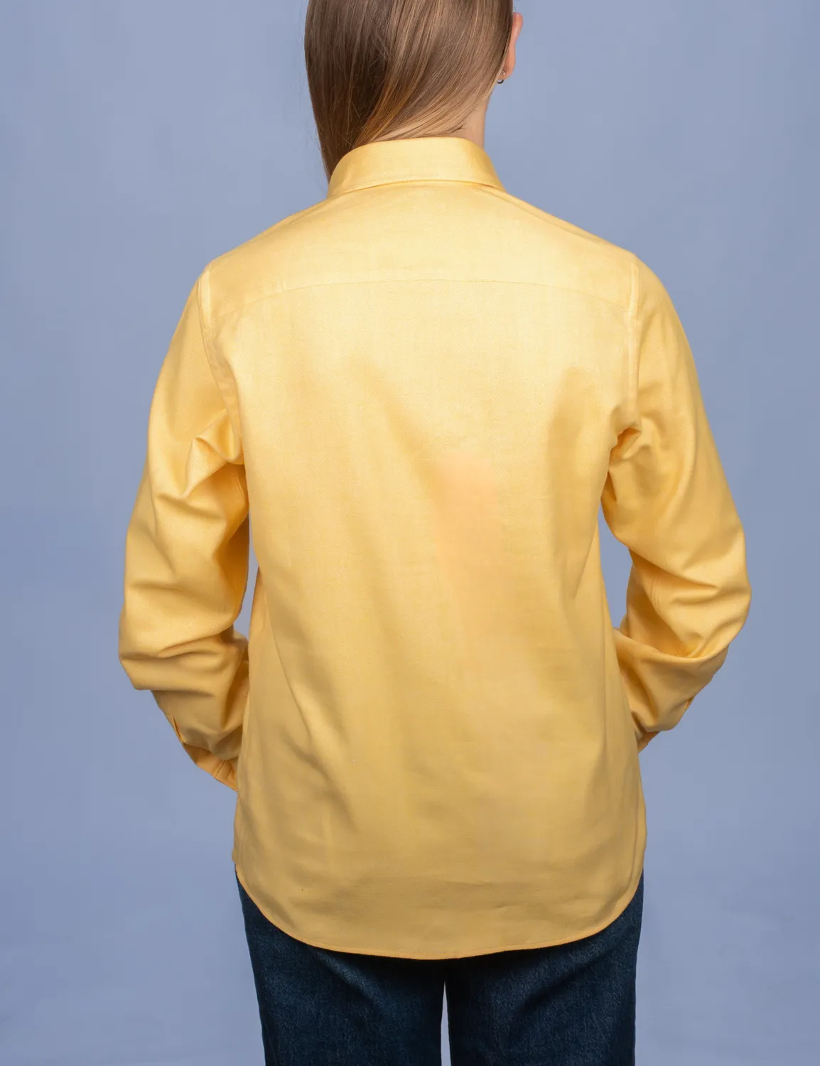 La Chemise Française Flanelle Chevrons Jaune chemisier femme chaud