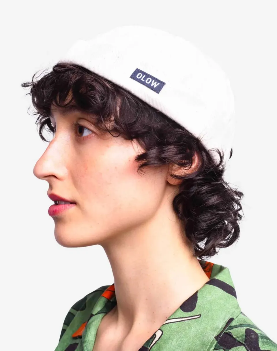 OLOW Mikiki t-shirt écru coton bio patch