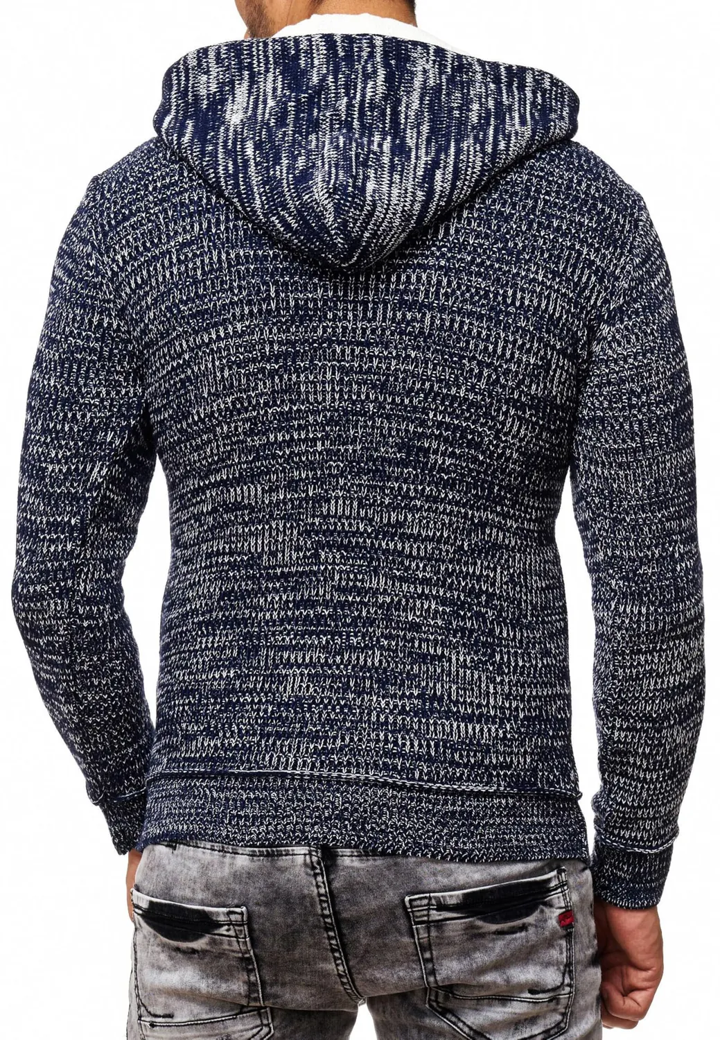 Subliminal Mode BX277 pull capuche zippé acrylique