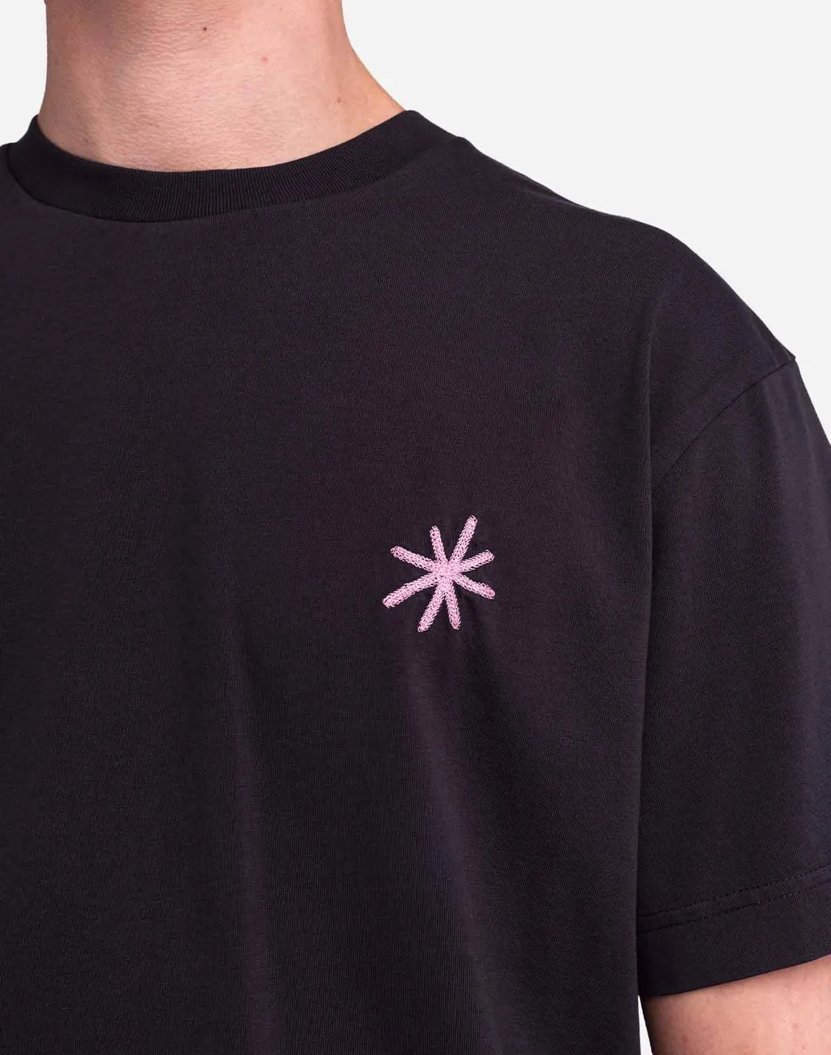 OLOW Méridional t-shirt ample noir carbone coton bio