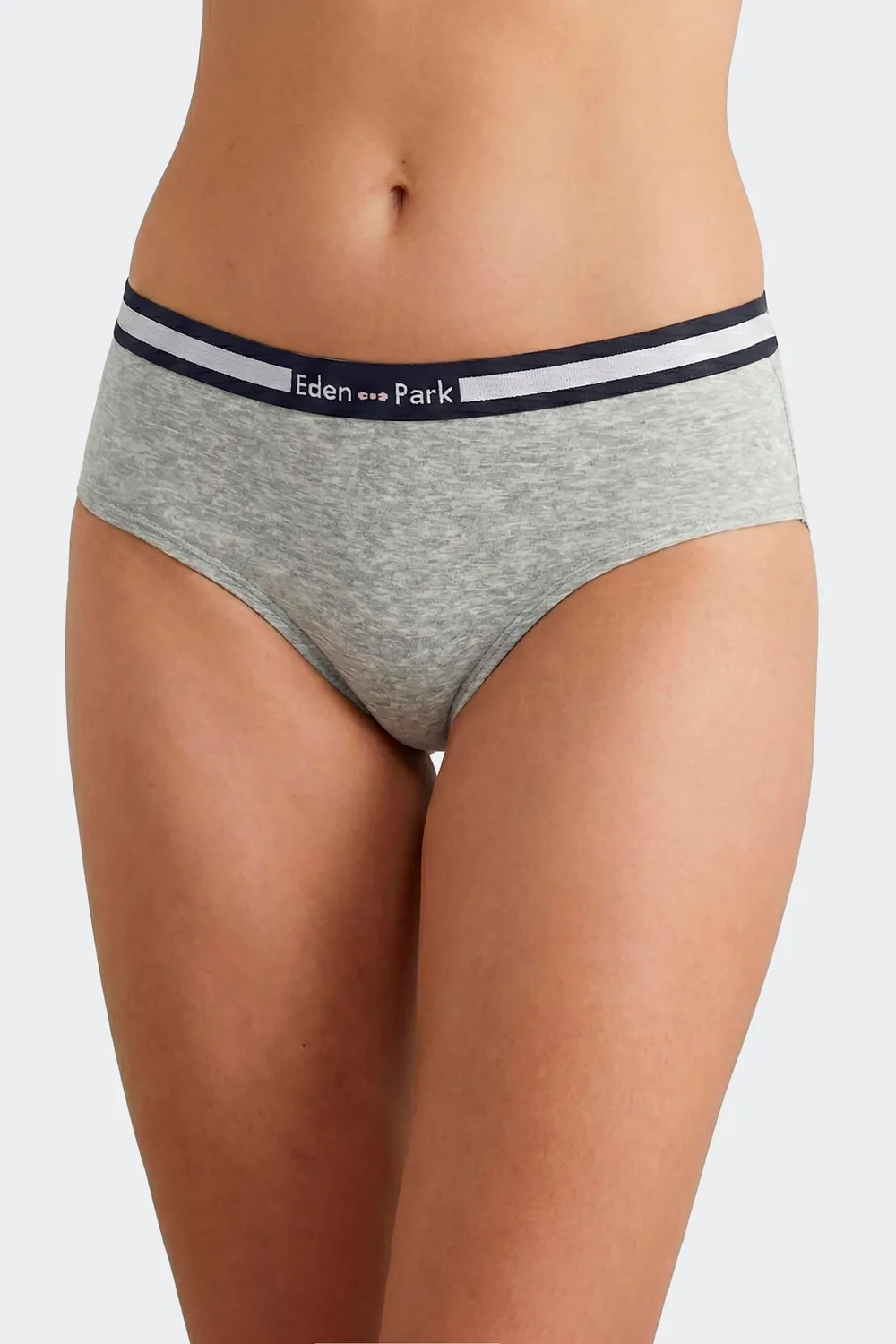 Eden Park H26SVECT0003 shorty gris coton stretch