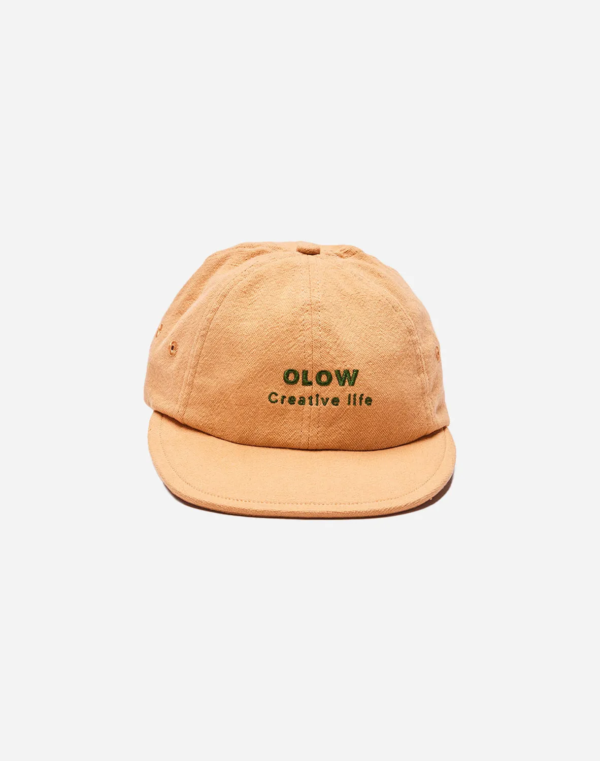 Olow Creative Life casquette ocre coton recyclé