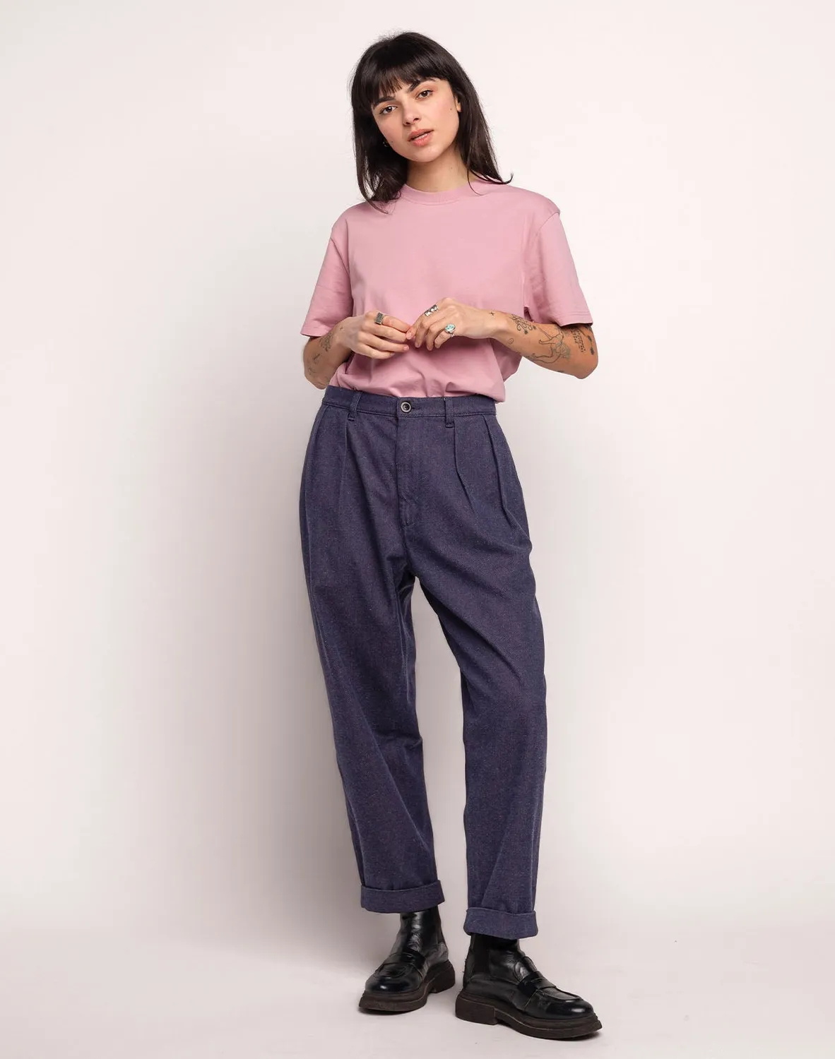 OLOW Sembo Pantalon homme denim bleu recyclé