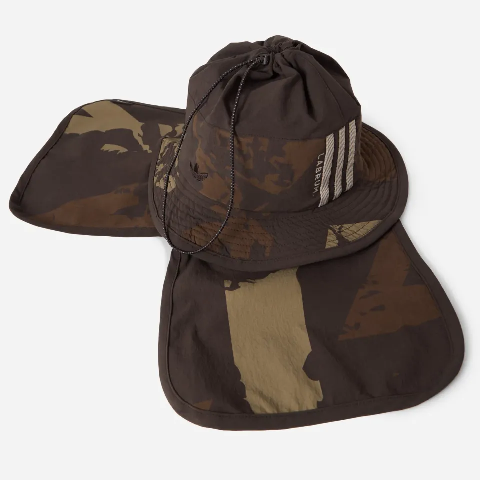 Labrum x adidas bob bucket hat marron tissage uni