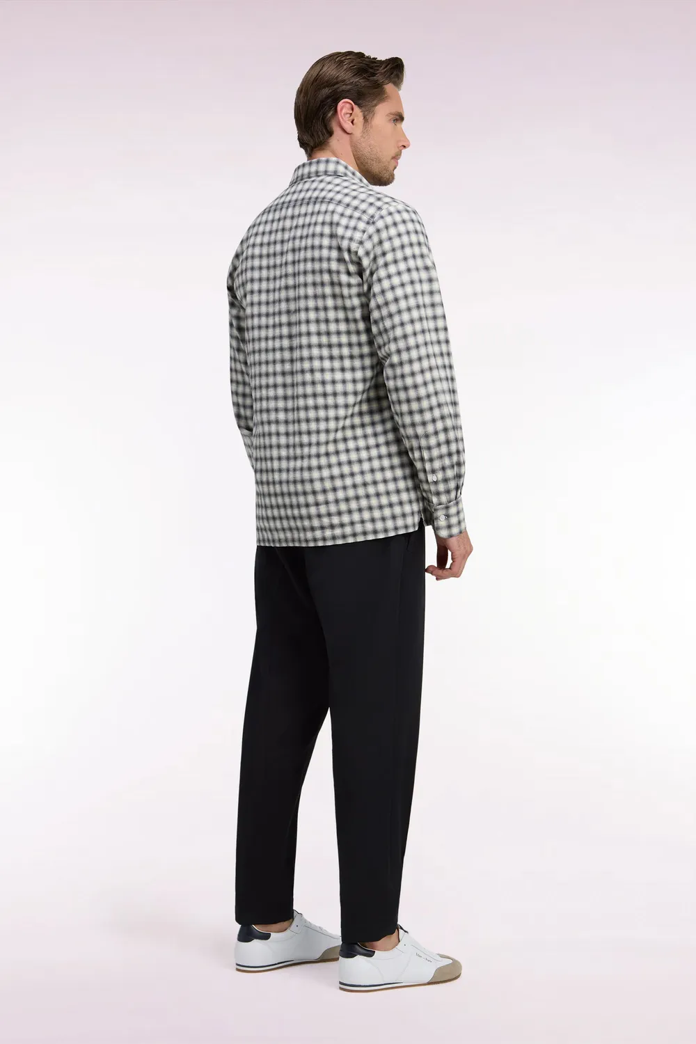 Eden Park pantalon noir nylon stretch Modern homme