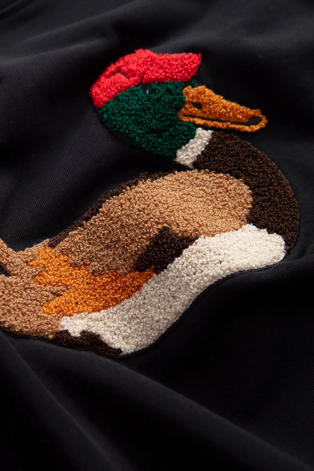 Edmmond Studios Duck Hunt sweat noir chenille 450g