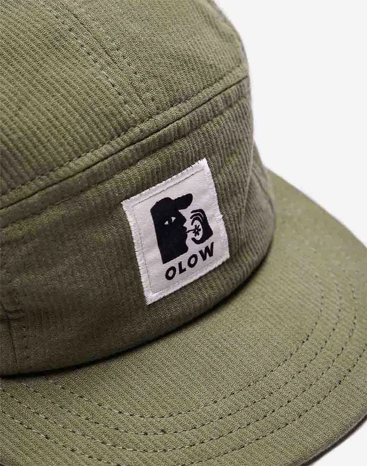 OLOW Rocklin casquette vert olive coton tisse