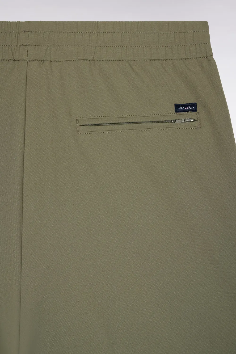 Eden Park Legend pantalon olive nylon stretch modern