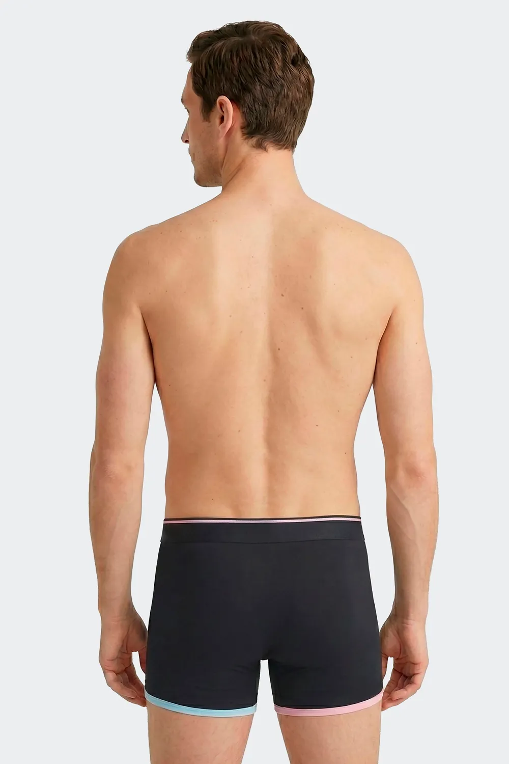 Eden Park Boxer Coton Stretch Marine Homme