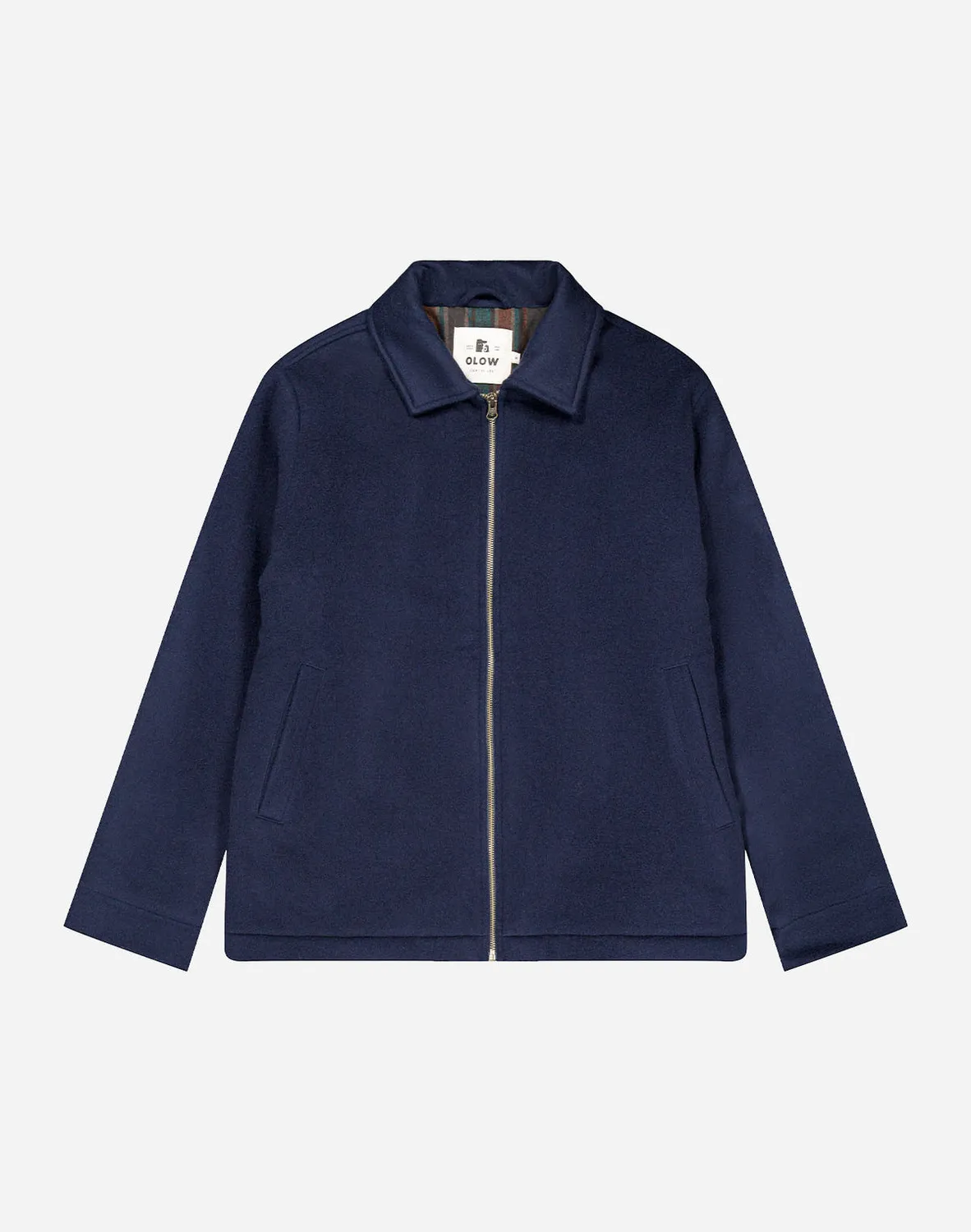OLOW Sherwood veste marine laine mérinos