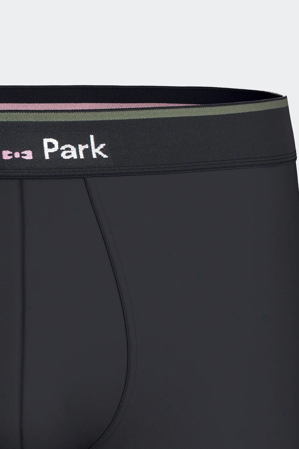 Eden Park lot 2 boxers coton marine kaki homme