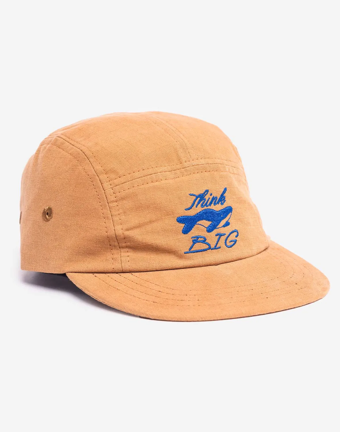 OLOW Think Big casquette 5 pans ocre bio