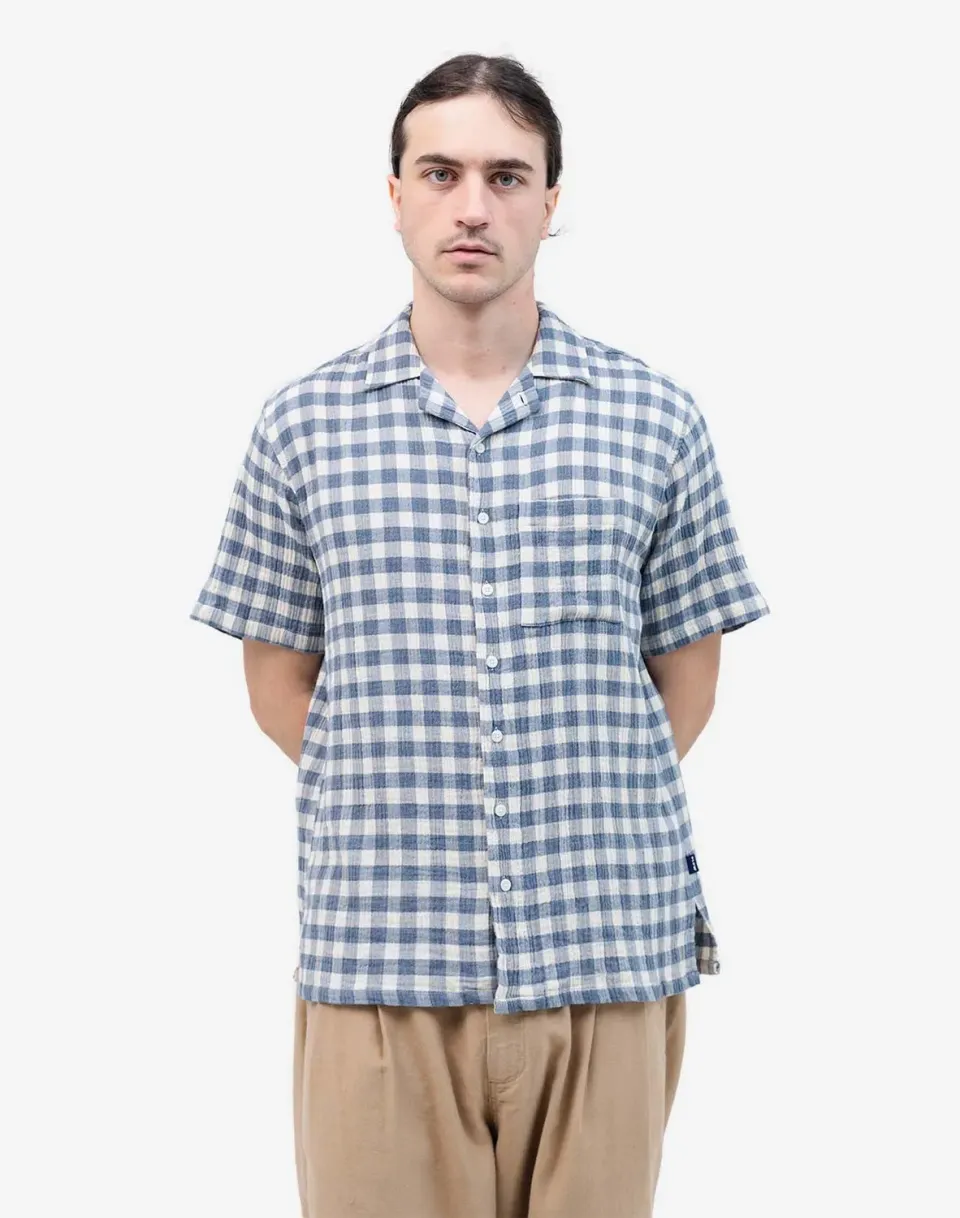 OLOW Aloha Piknik chemisette gaze de coton carreaux