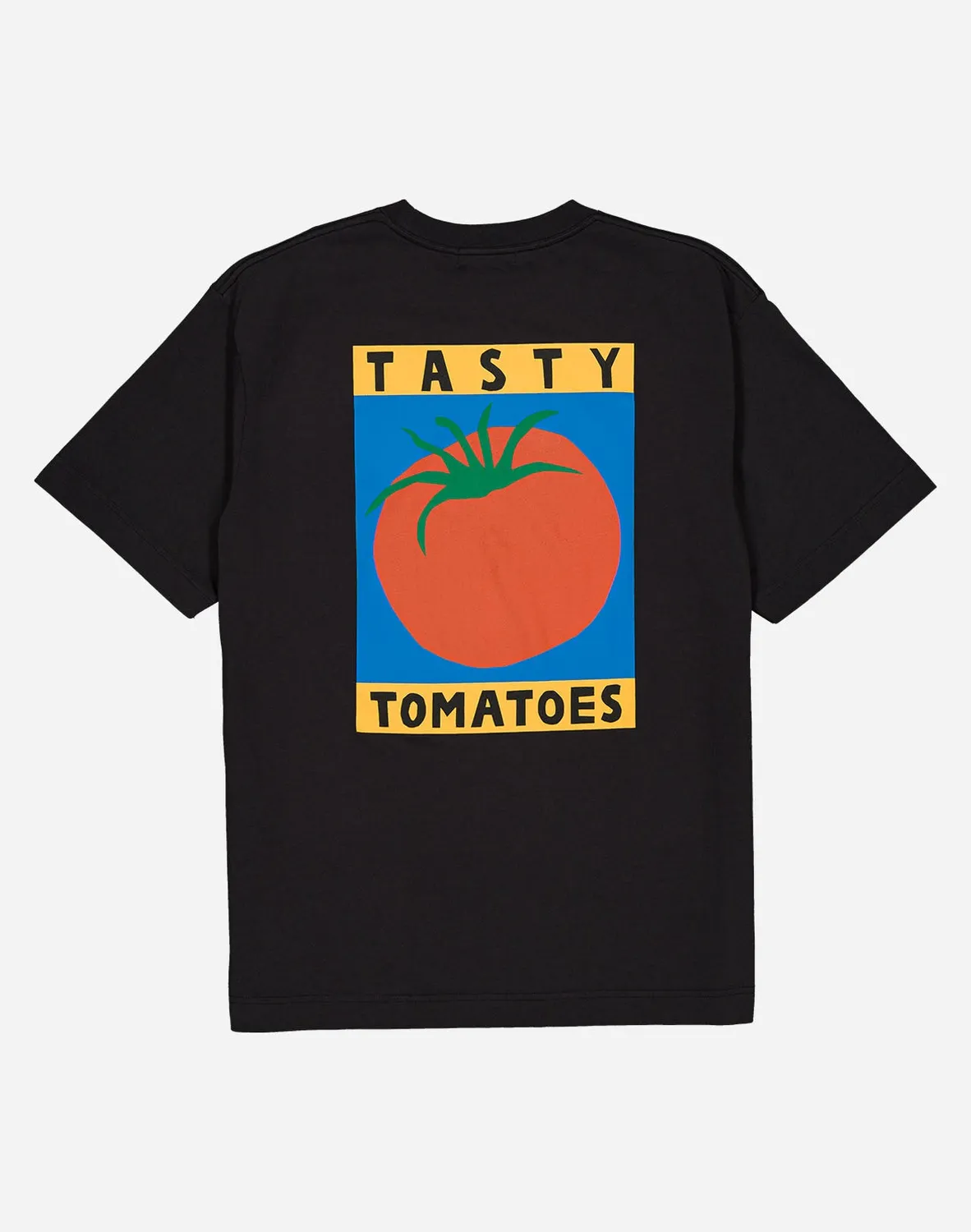 OLOW Tasty Tomatoes t-shirt ample noir carbone