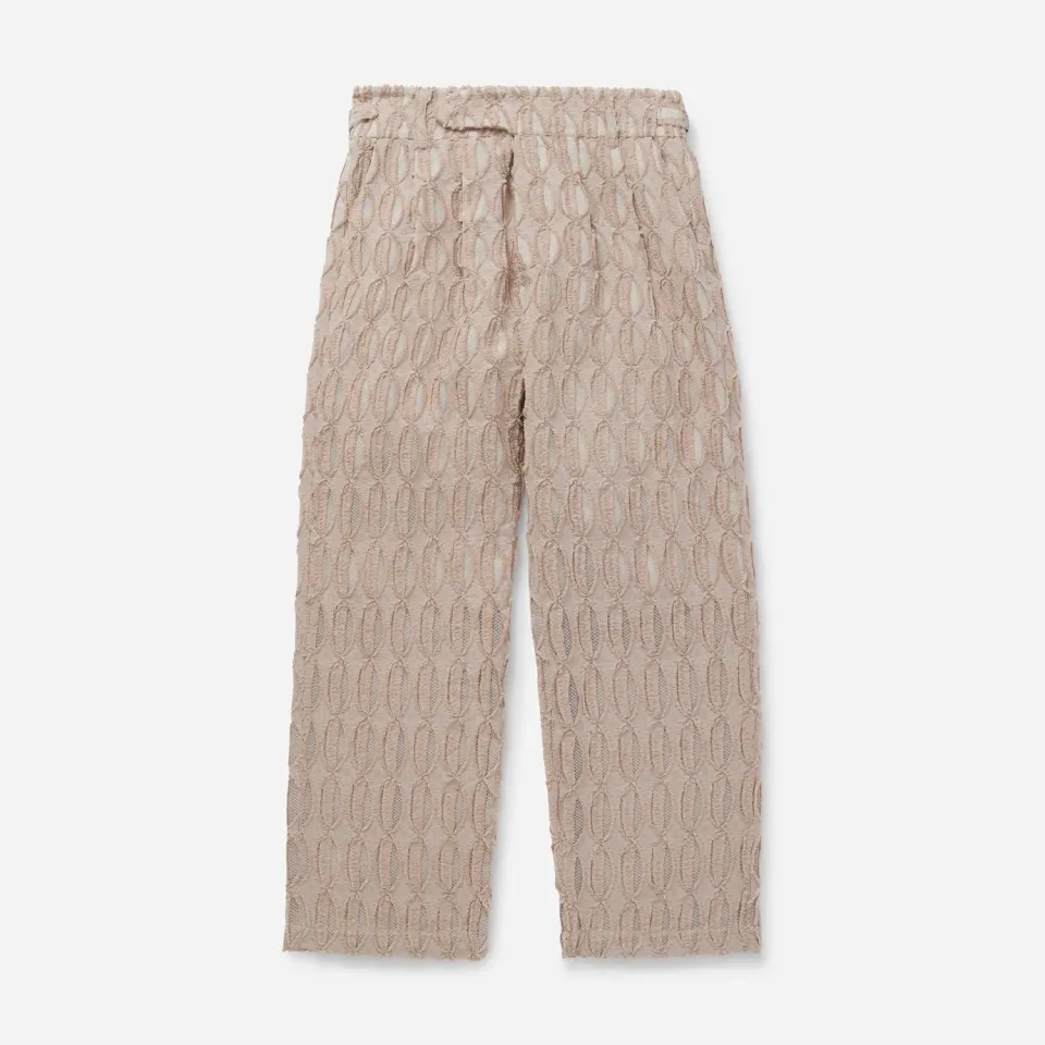 Labrum Blush Monogram pantalon homme rose coton
