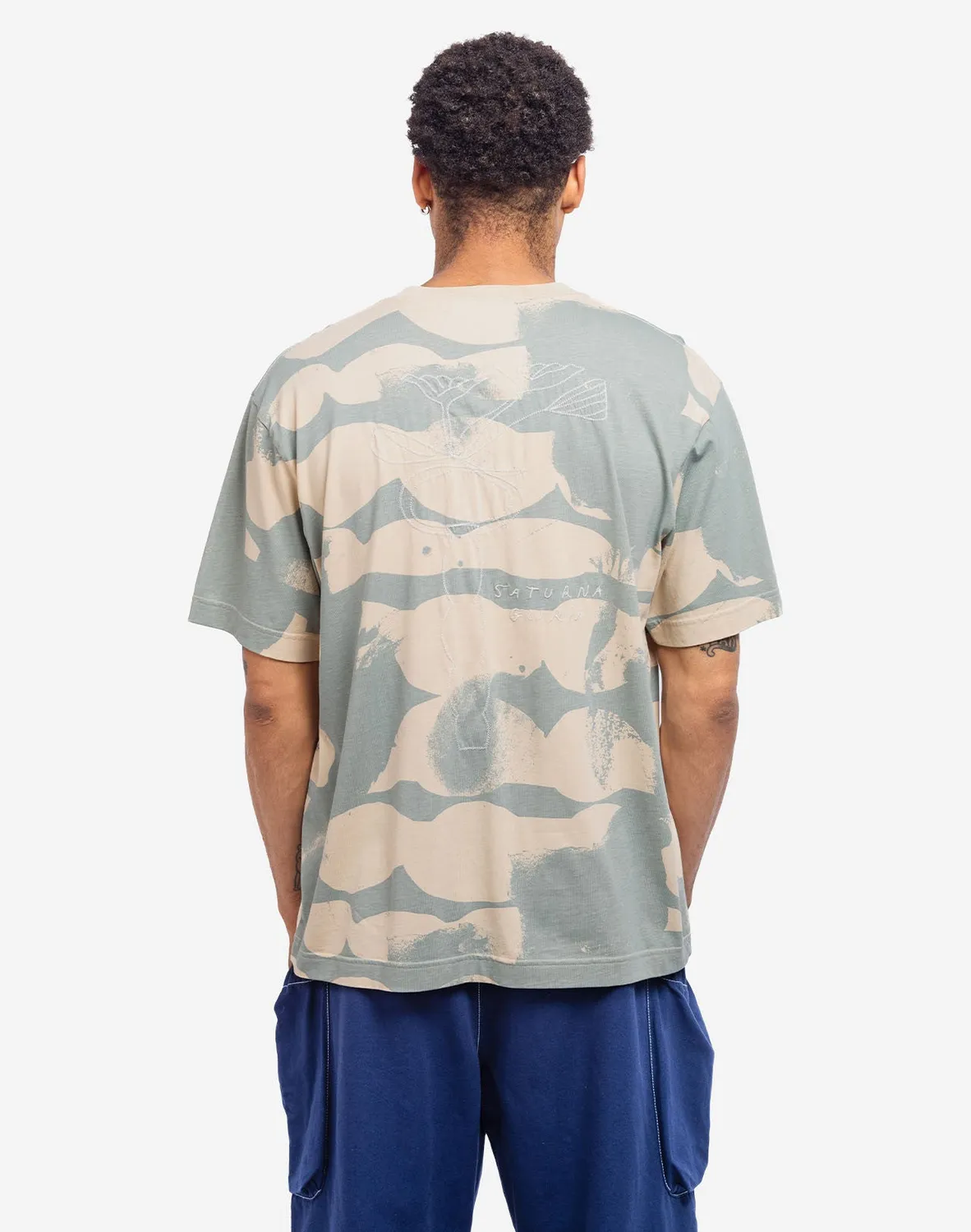 OLOW Gloria t-shirt ample bicolore brodé