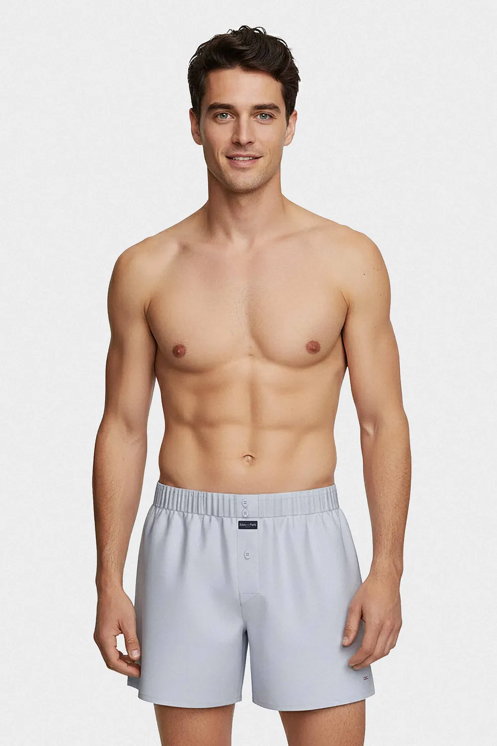 Eden Park caleçon homme popeline coton ciel L