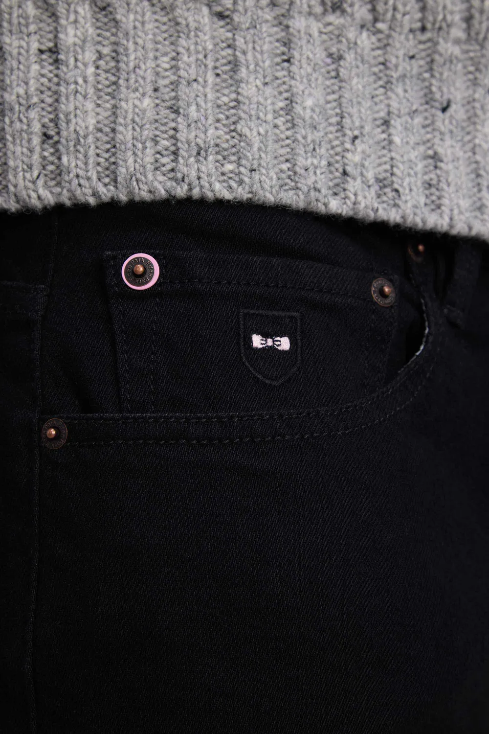 Eden Park Club jean homme noir stretch coupe regular