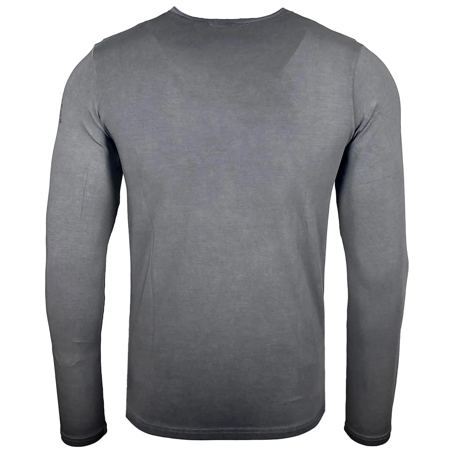Subliminal Mode BX709 t-shirt homme col rond coton délavé