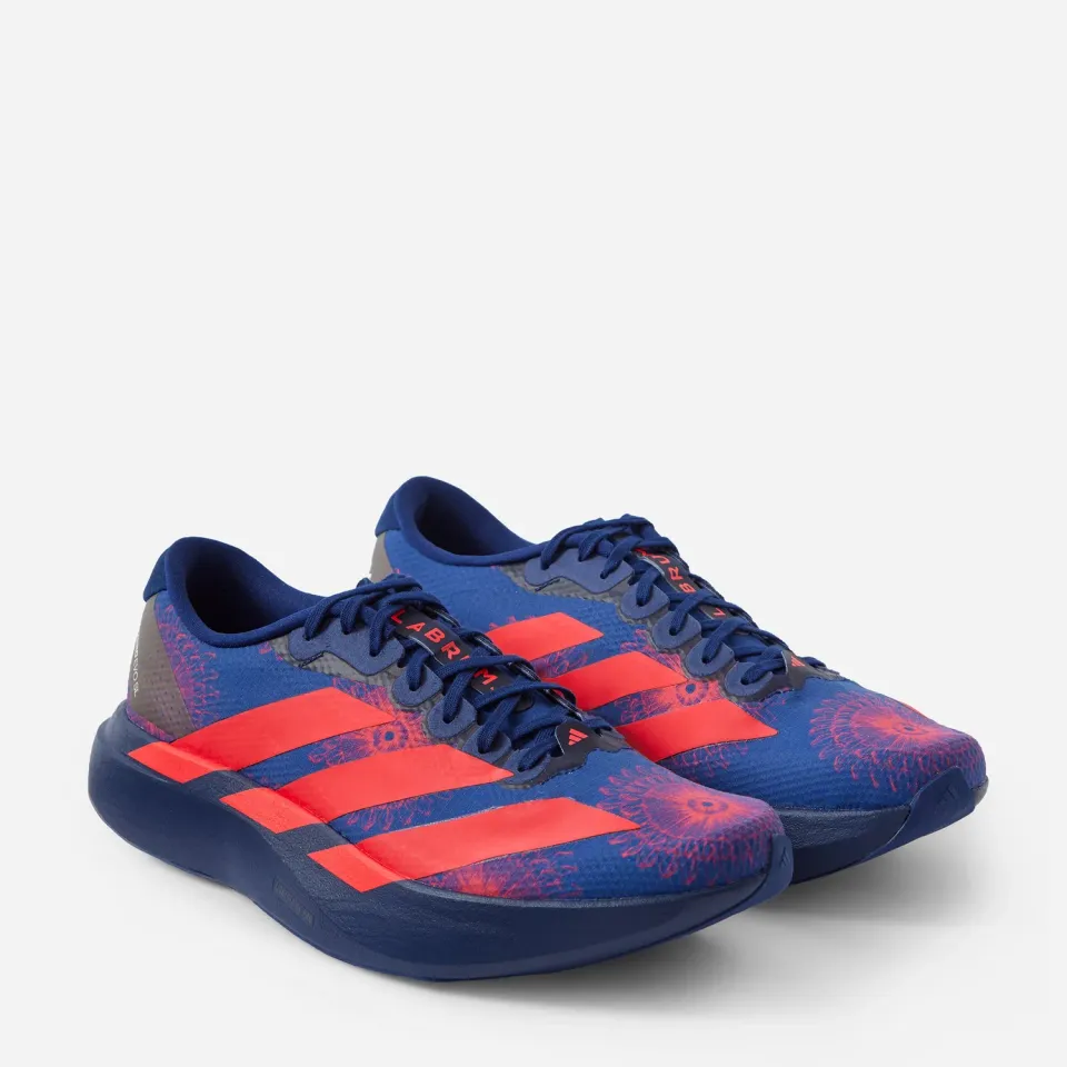 Labrum Adizero EVO SL chaussures running bleu marine imprimé