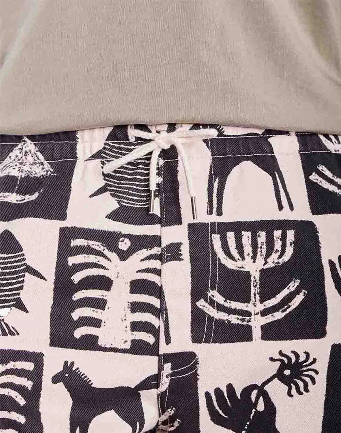 OLOW Hatha Tamar pantalon bicolore coton bio