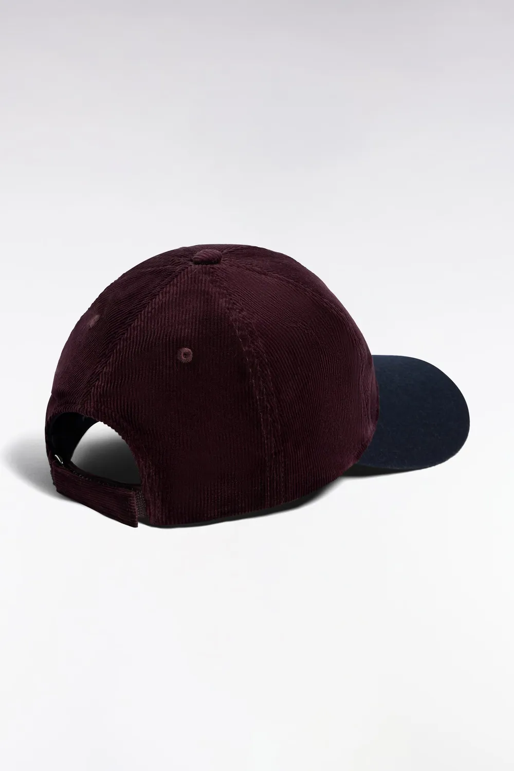 Eden Park casquette bimatière marron écusson brodé