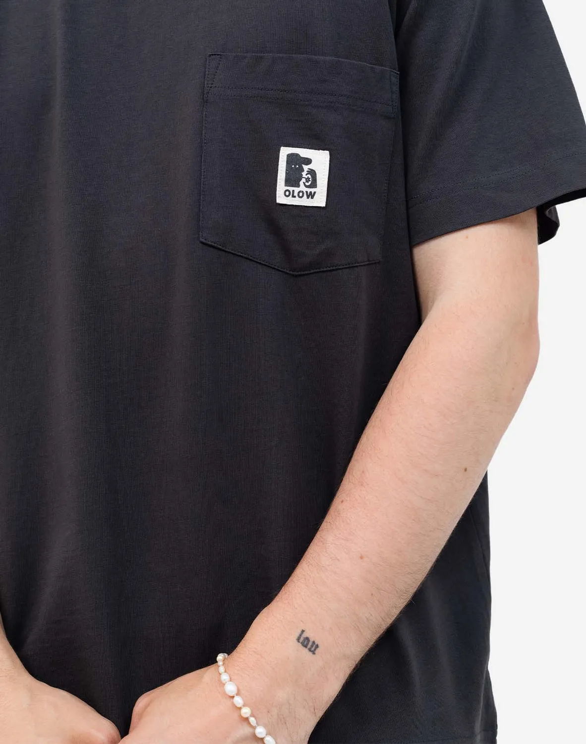 OLOW Japo t-shirt ample noir carbone bio