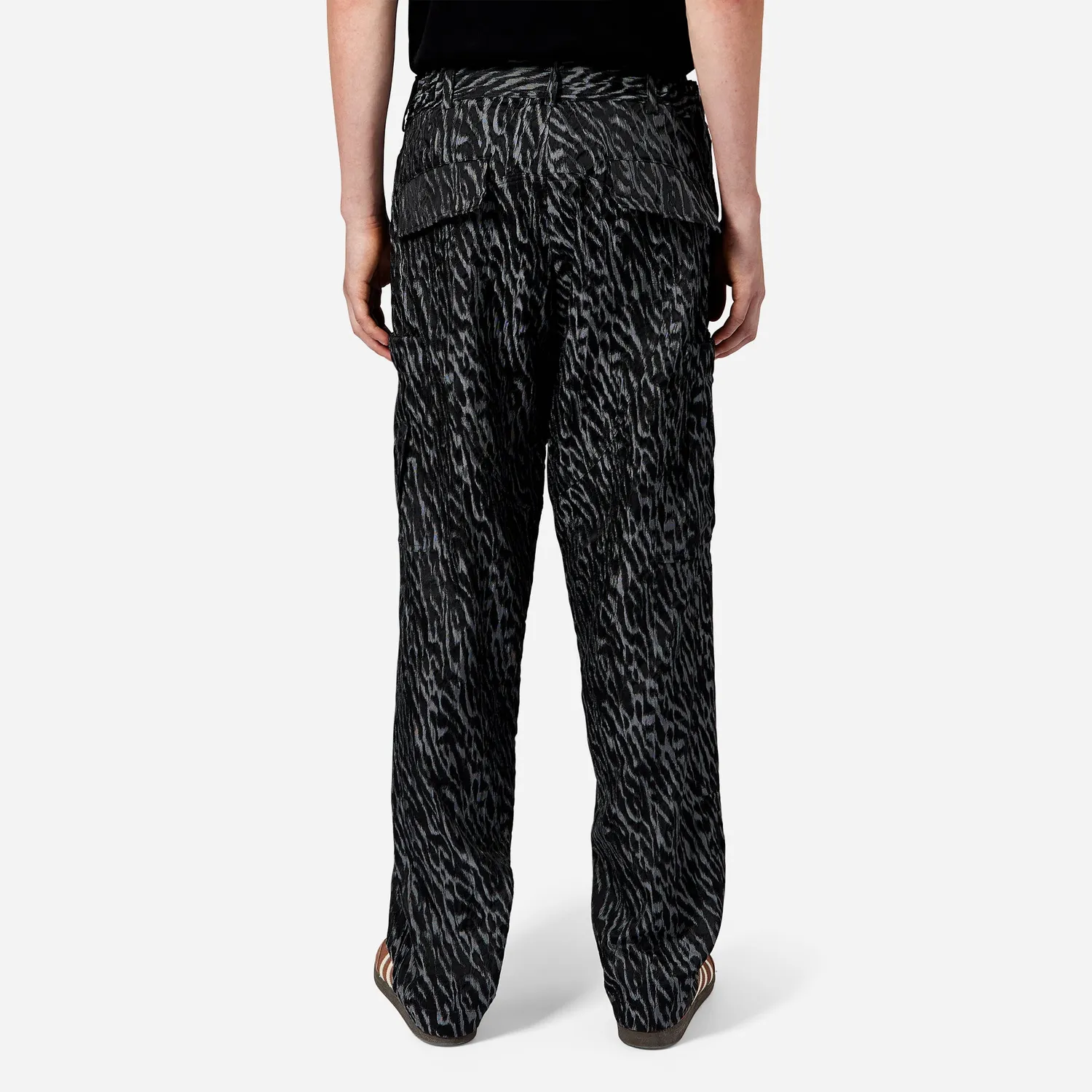 Labrum Black Label Black Silver Cargo pantalon cargo noir