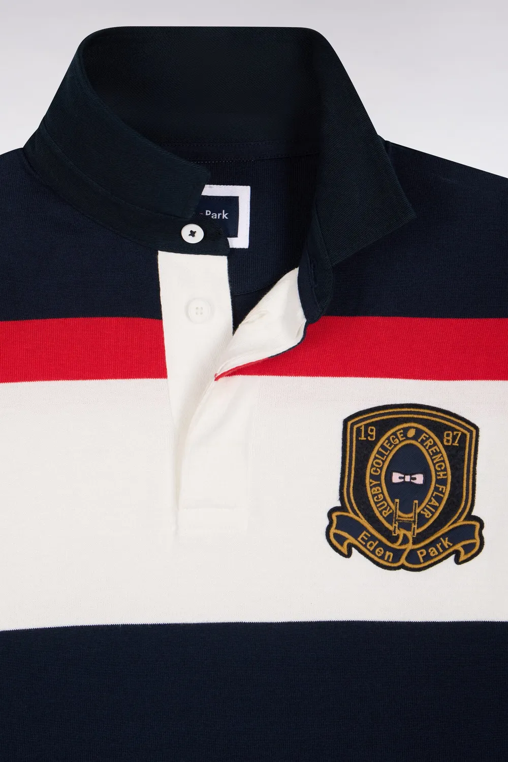 Eden Park College maillot rugby marine manches longues