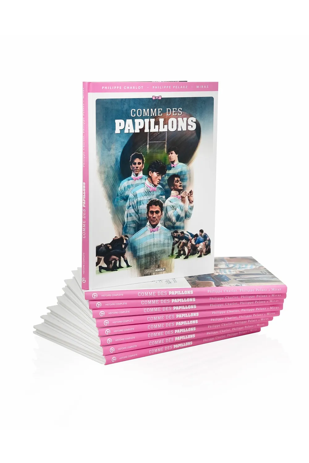 Eden Park Comme des papillons BD rugby Showbizz 104 pages