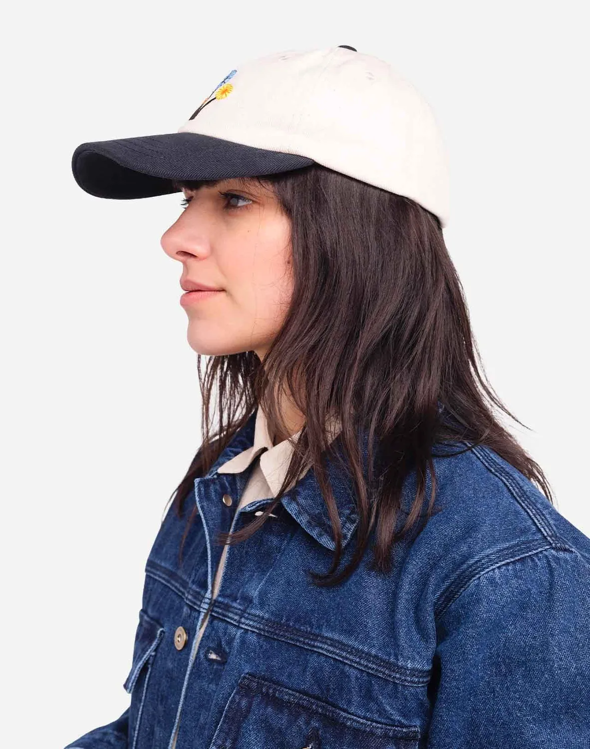 OLOW Psikea casquette six panels écru coton bio