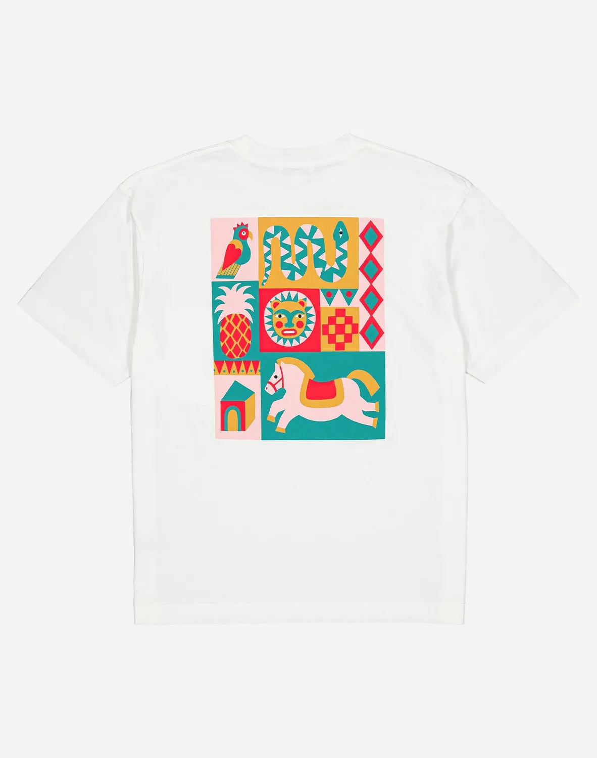 OLOW Quetzal T-shirt ample écru coton