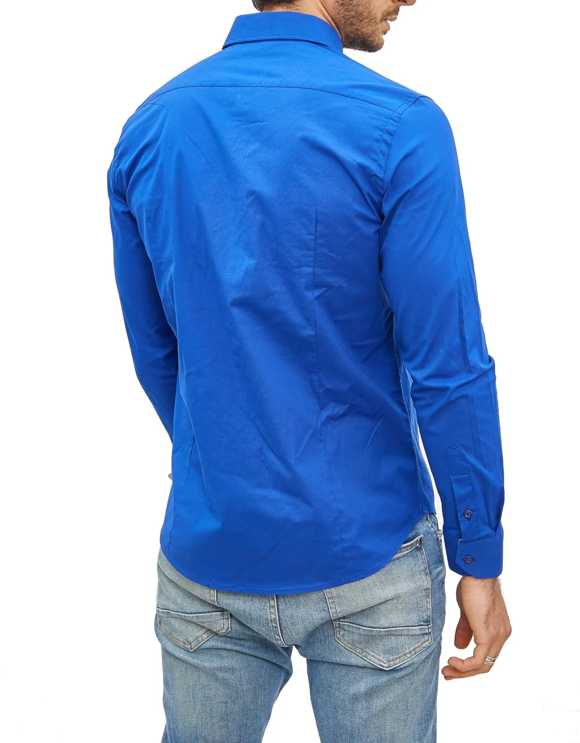 Subliminal Mode BX508 chemise homme taille L brodée
