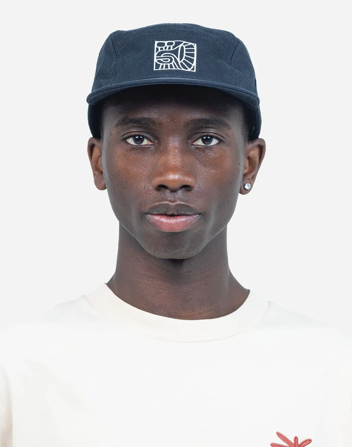 OLOW Five Panel Jazzy casquette bleu nuit bio