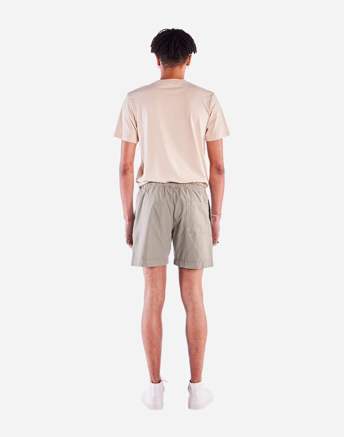 OLOW Bodhi short argile en coton taille élastique