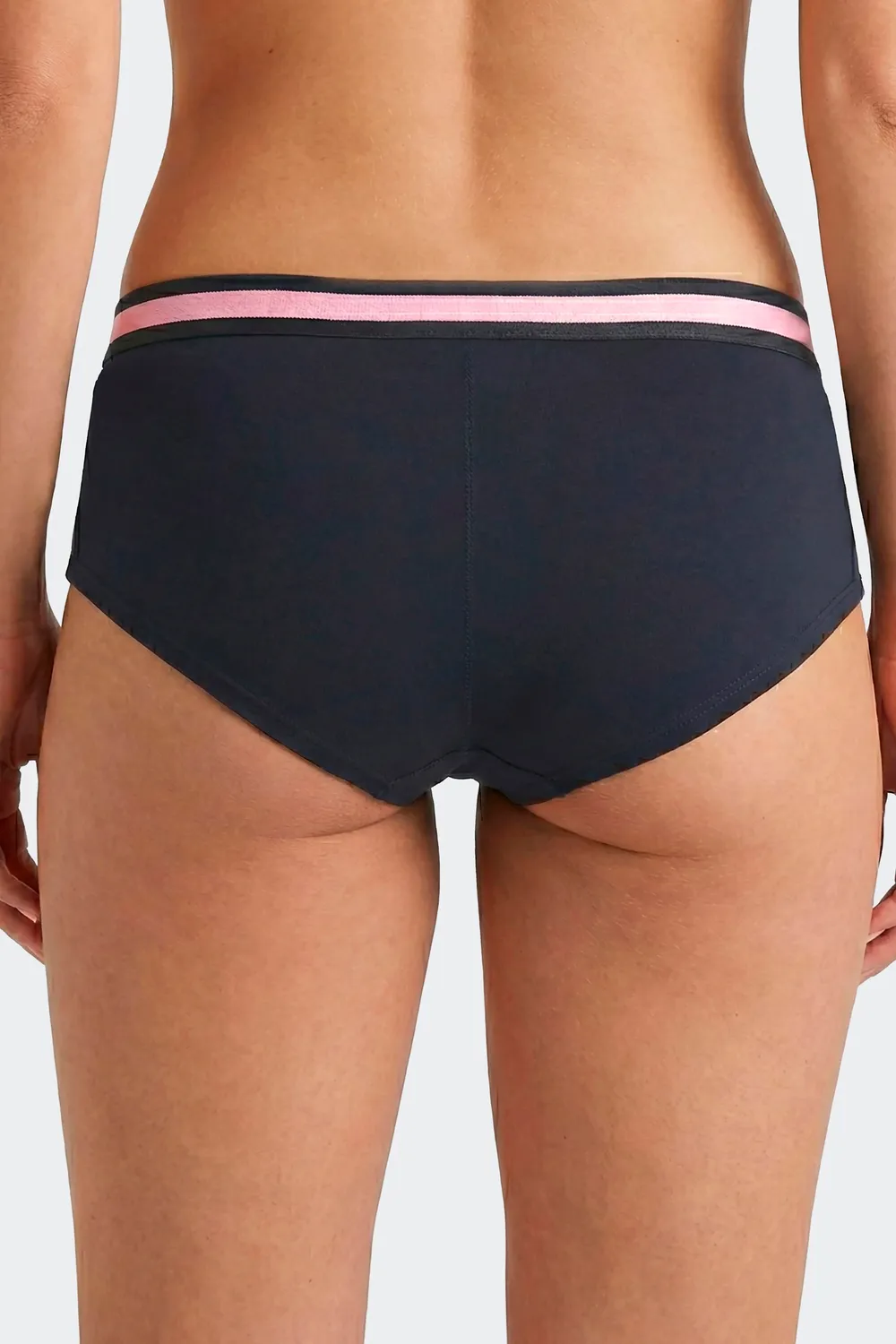 Eden Park shorty coton stretch marine femme