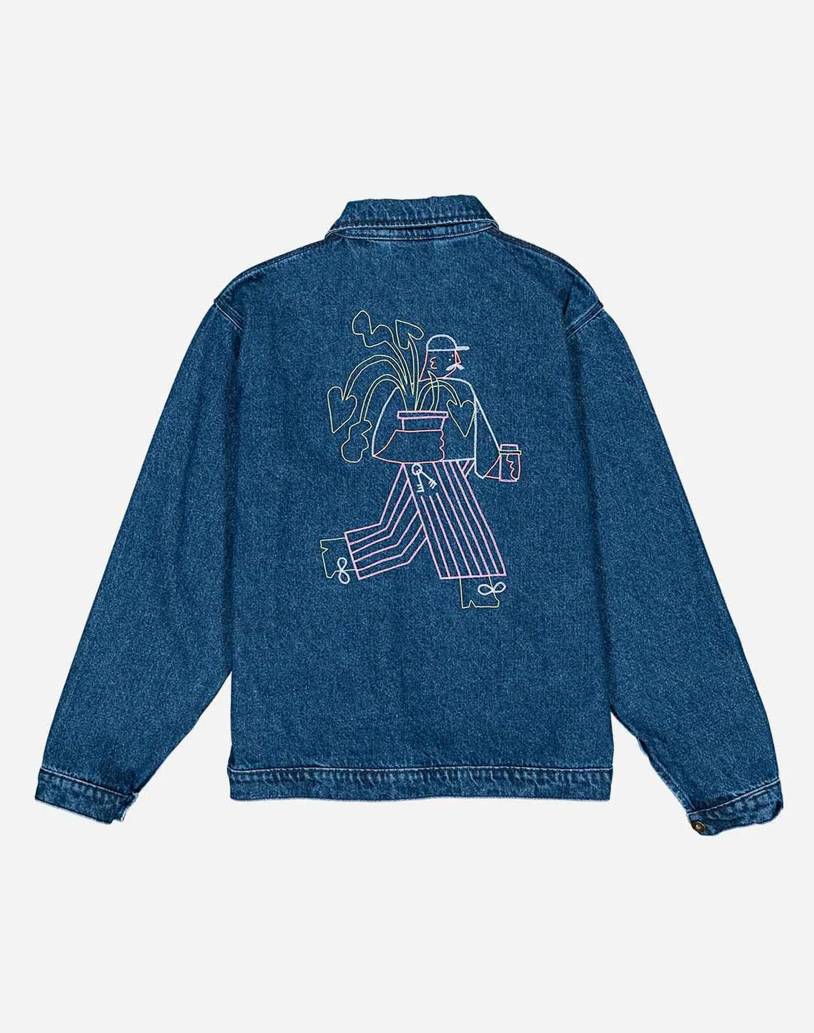 OLOW Hekinan Market Plant veste jean denim brut bio