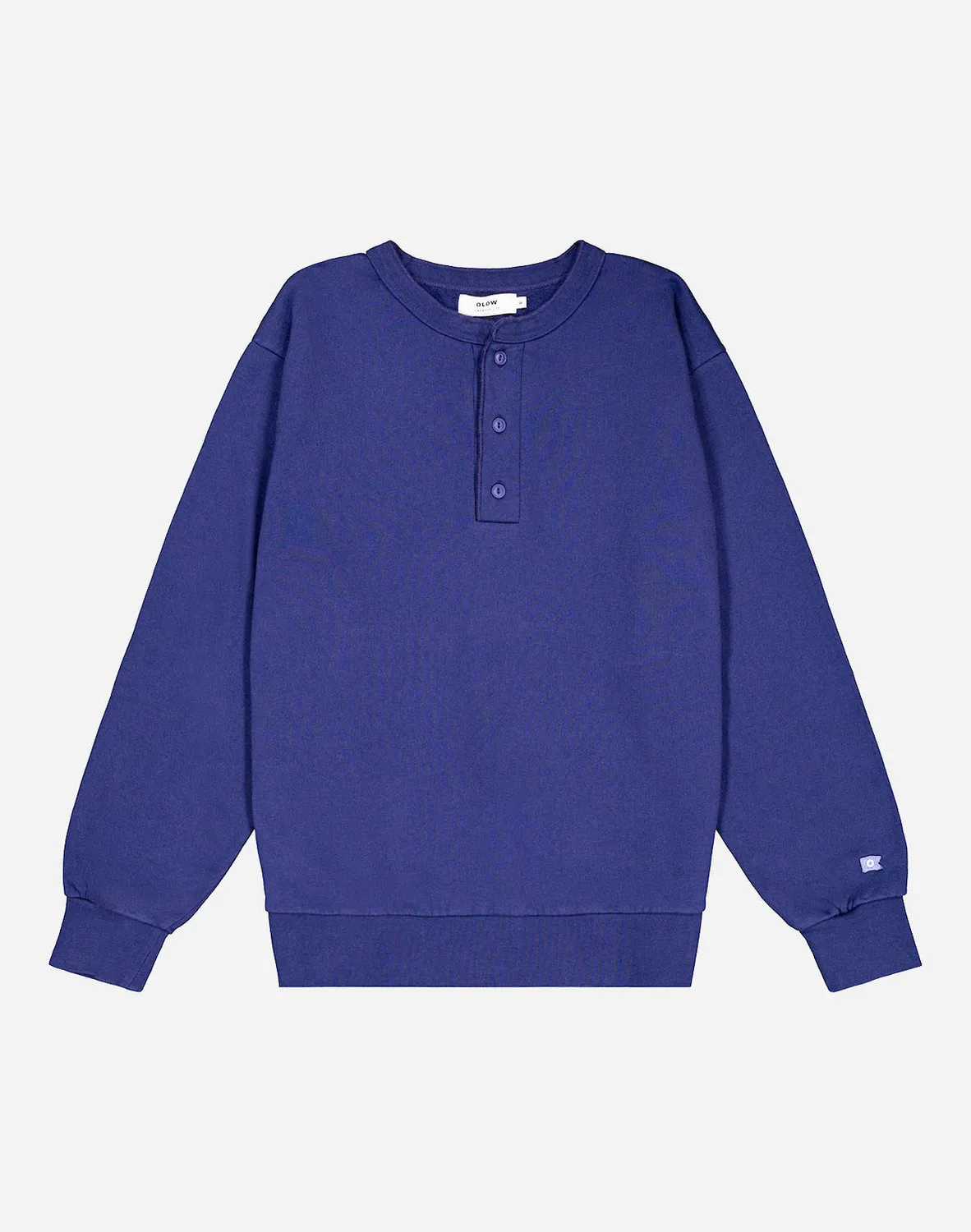 OLOW Bally sweat bleu outremer coton bio